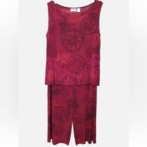 Additions by Chico's Top and Pants set